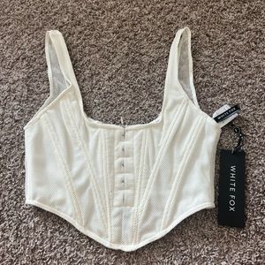 White Fox Bustier